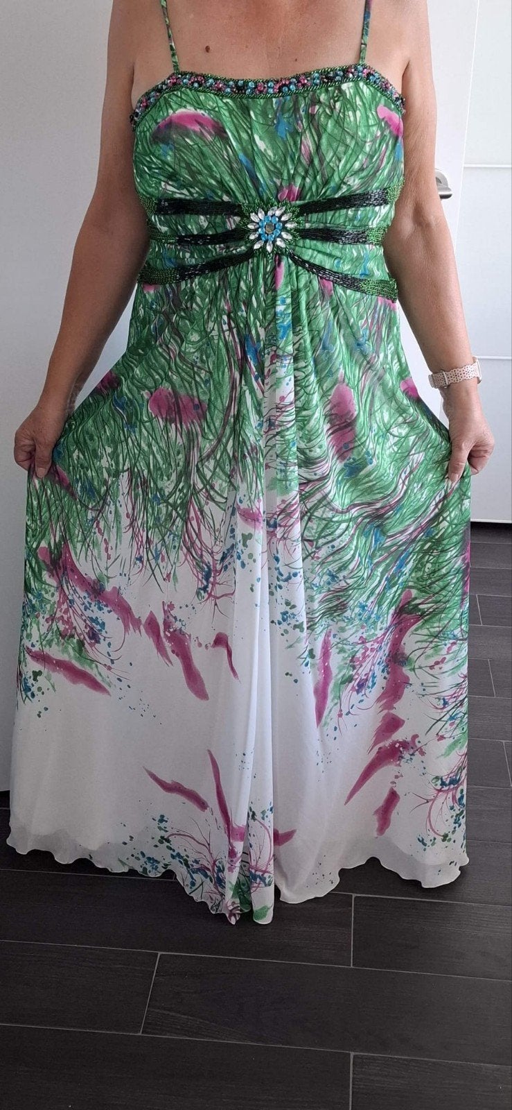 belle robe longue, Enlèvement, Taille 42/44 (L)