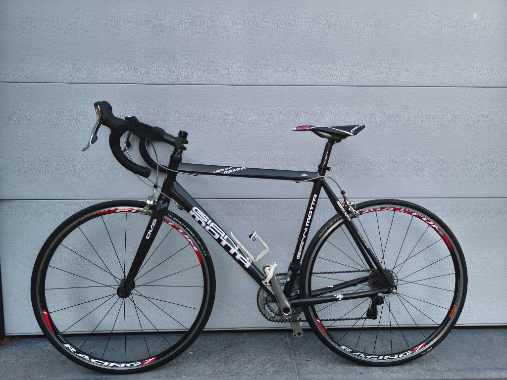 Koersfiets  Giana Motta, Gebruikt, Carbon, Velgrem, Overige maten