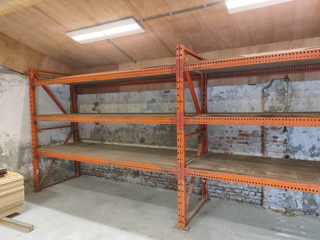 zware palletstelling 216cm hoog, Ophalen