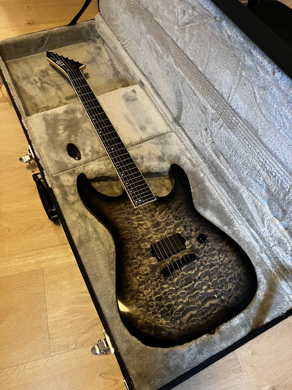 Esp ltd deluxe M-1001 NT, Muziek en Instrumenten, Ophalen of Verzenden, Zo goed als nieuw, Solid body, Overige merken
