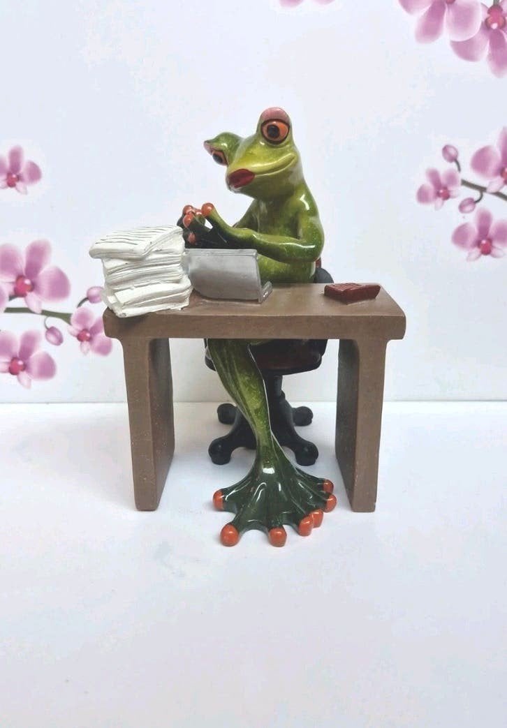 💚 Formano - Kikker Op kantoor 🐸, Ophalen of Verzenden