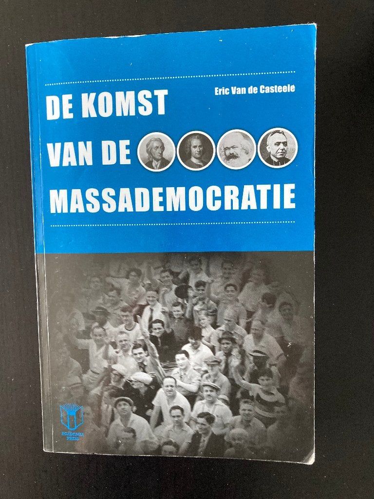 De komst van de massademocratie, Boeken, Ophalen