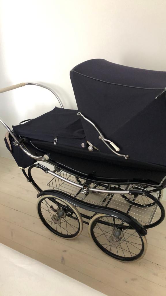 Retro silvercross te koop, Kinderen en Baby's, Kinderwagens en Combinaties, Ophalen, Gebruikt, Combiwagen