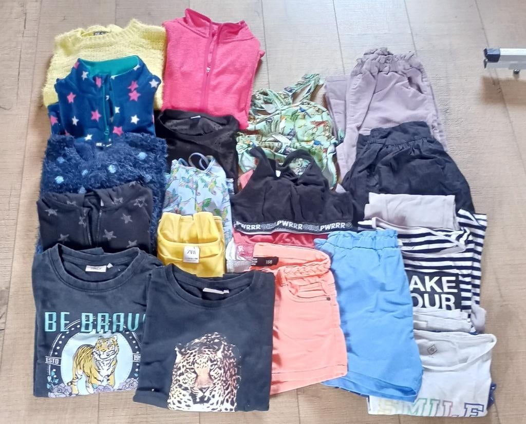pakket meisjeskleding maat 158, Kinderen en Baby's, Kinderkleding | Maat 158, Ophalen of Verzenden, Zo goed als nieuw, Meisje