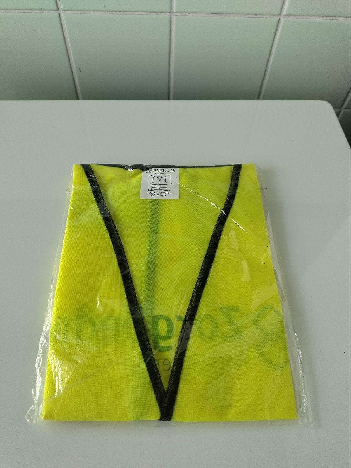 1x Fluor hesjes Extra Large AFHALING LEES BESCHRIJVING, Ophalen, Nieuw