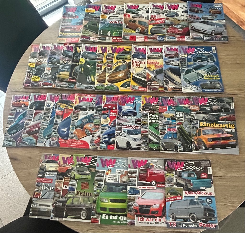 VW tijdschrift ( VW scene ), Ophalen, 1980 tot heden, Tijdschrift