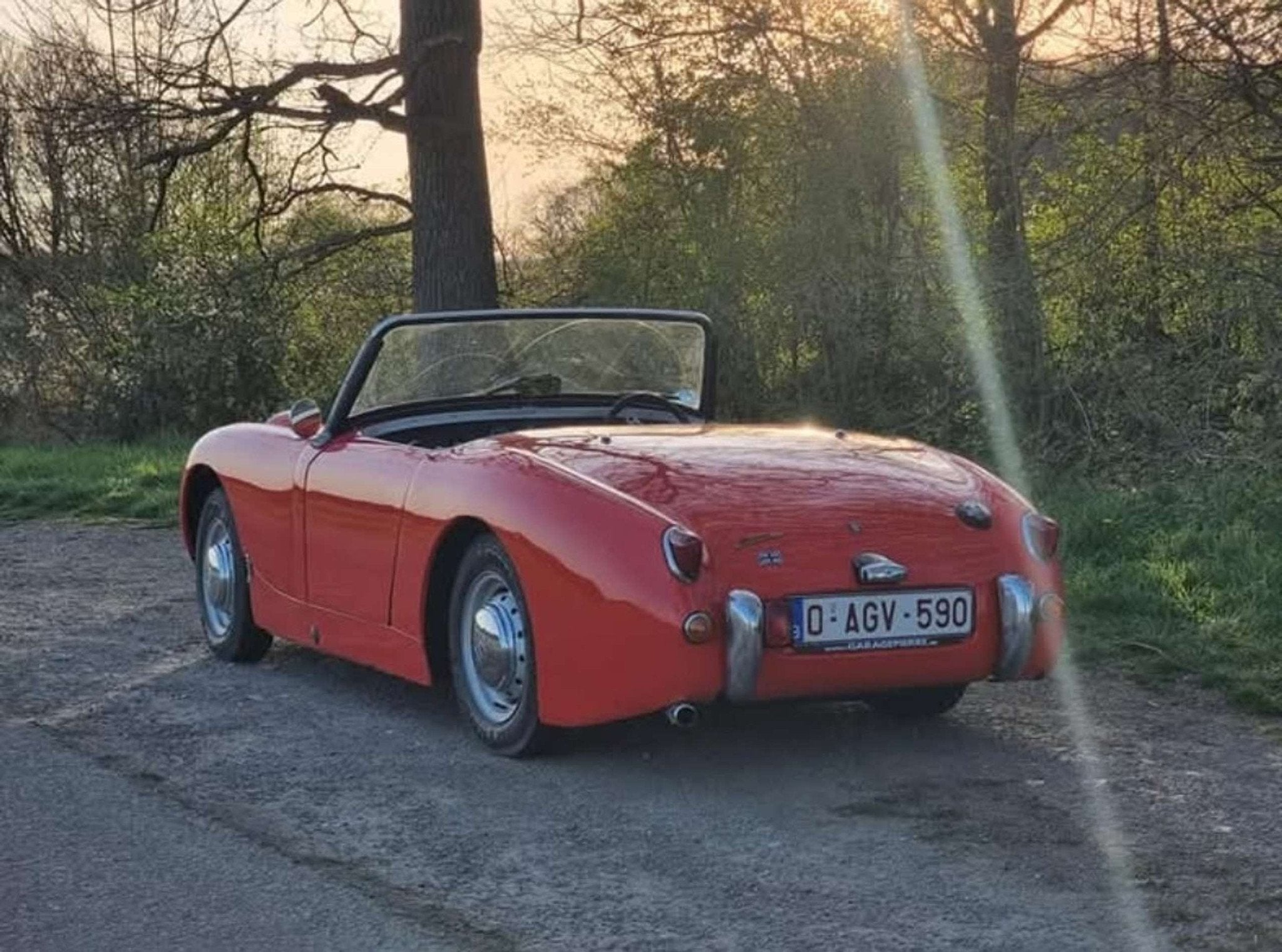 Austin Healey Sprite Frogeye (bj 1960), Auto's, Oldtimers, Cabriolet, 948 cc, Handgeschakeld, 2 zetels