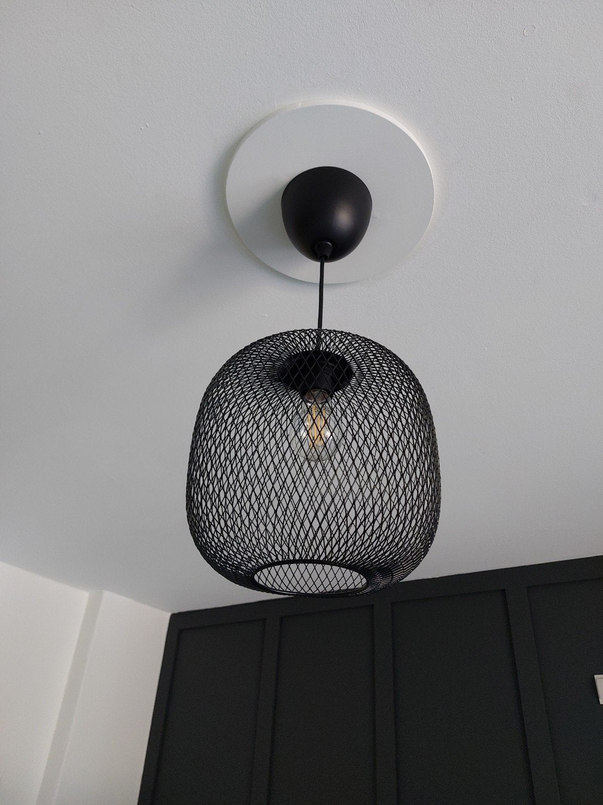 IKEA verlichting - LUFTMASSA / HEMMA, Ophalen, Zo goed als nieuw, Metaal, E27 (groot)