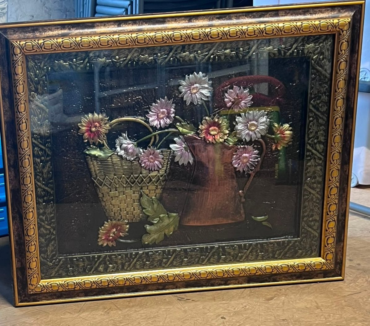Antieke kaders, Antiek en Kunst, Ophalen, Vintage, Bloemen
