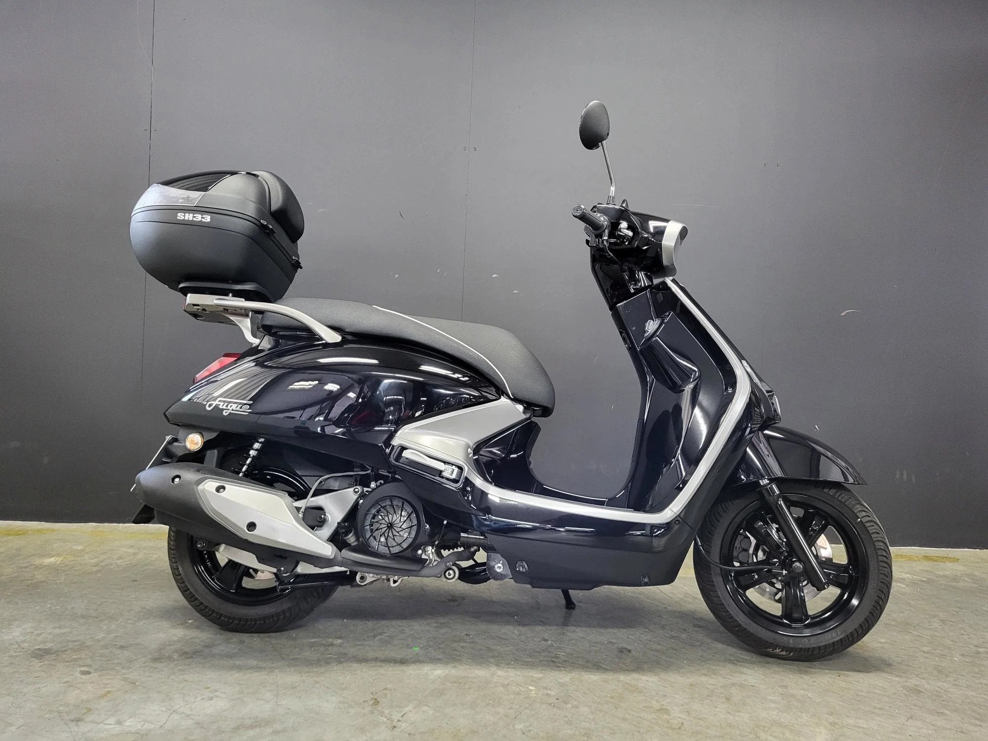 SYM Fugue 125 zalige scooter in nieuwstaat (bj 2025), Motoren, Scooter, Bedrijf, 125 cc, 11 kW of minder