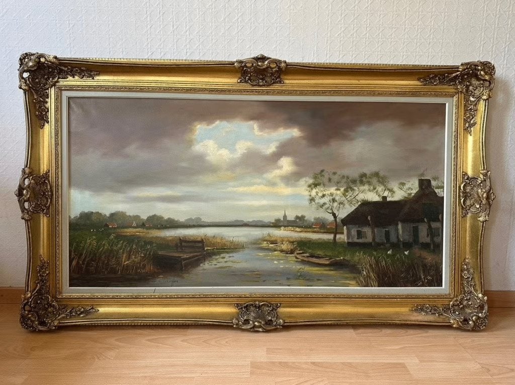 schilderij van S. Schaeffer, Enlèvement
