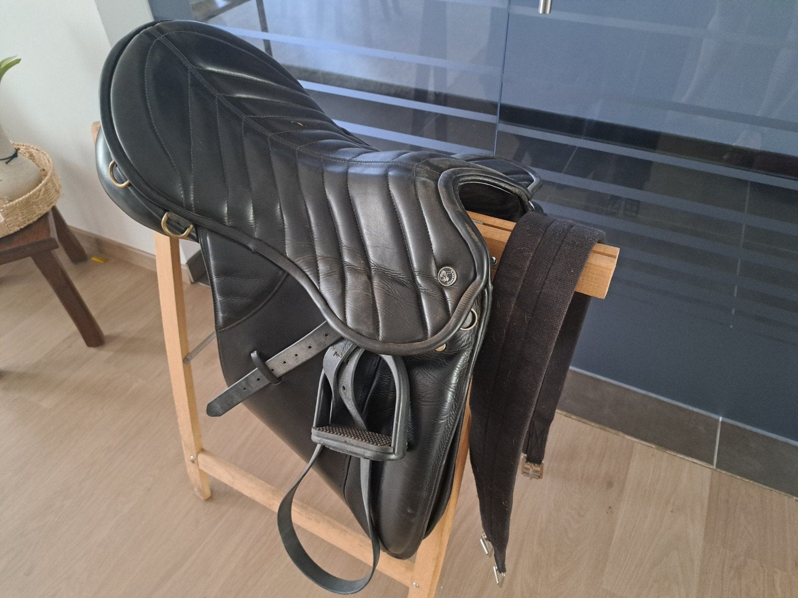 Mooi Kieffer zadel 17,5 inch, Dieren en Toebehoren, Ophalen of Verzenden, Gebruikt, Veelzijdigheid