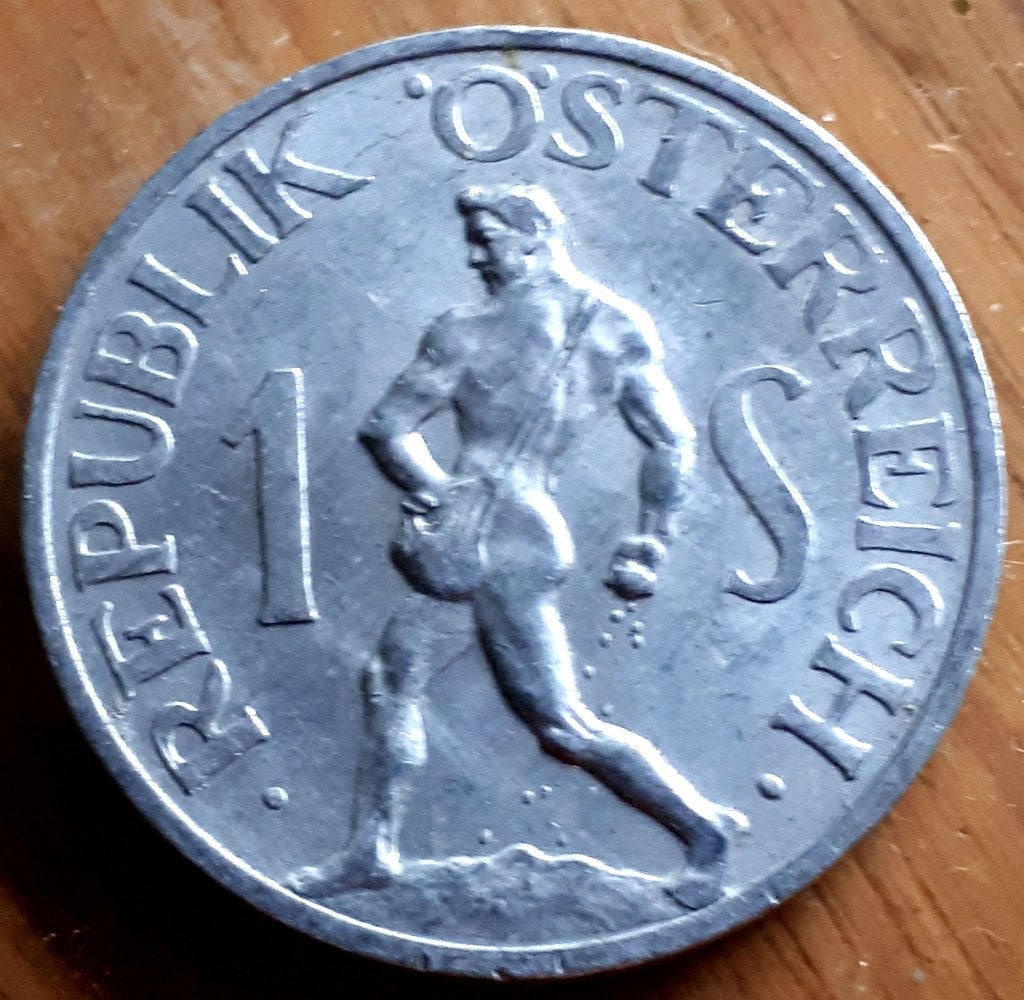 AUTRICHE : 1 SCHILLING 1952 KM 2871 UNC Rare en UNC, Enlèvement ou Envoi, Autriche, Monnaie en vrac