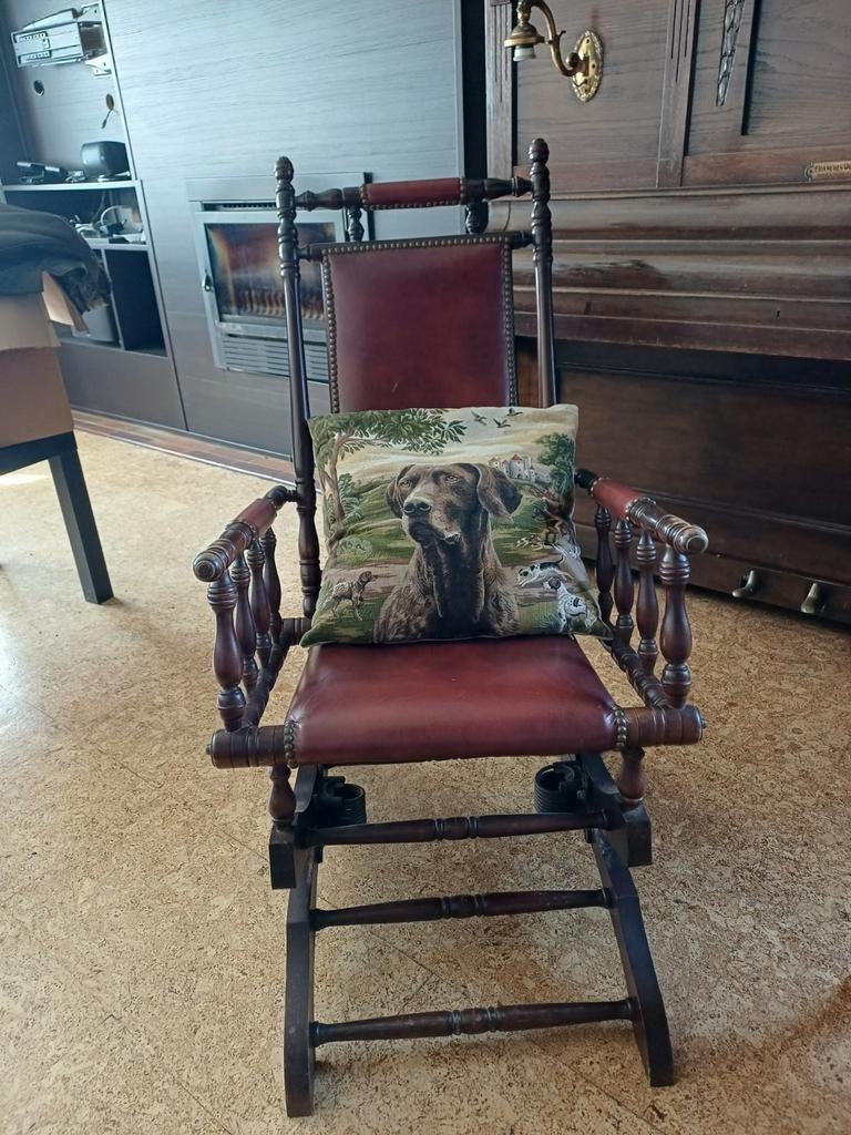 Vintage schommelstoel, Antiek en Kunst, Ophalen