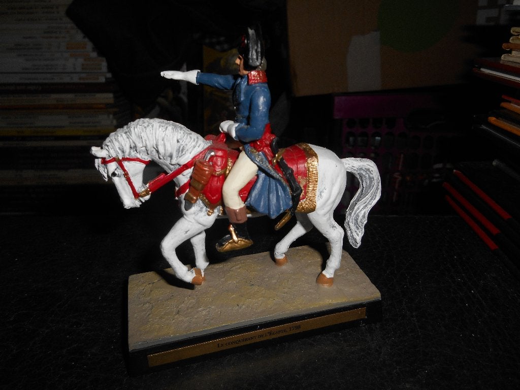 Napoléon le conquérant de l'Egypte 1798 fig en plomb, Collections, Enlèvement ou Envoi
