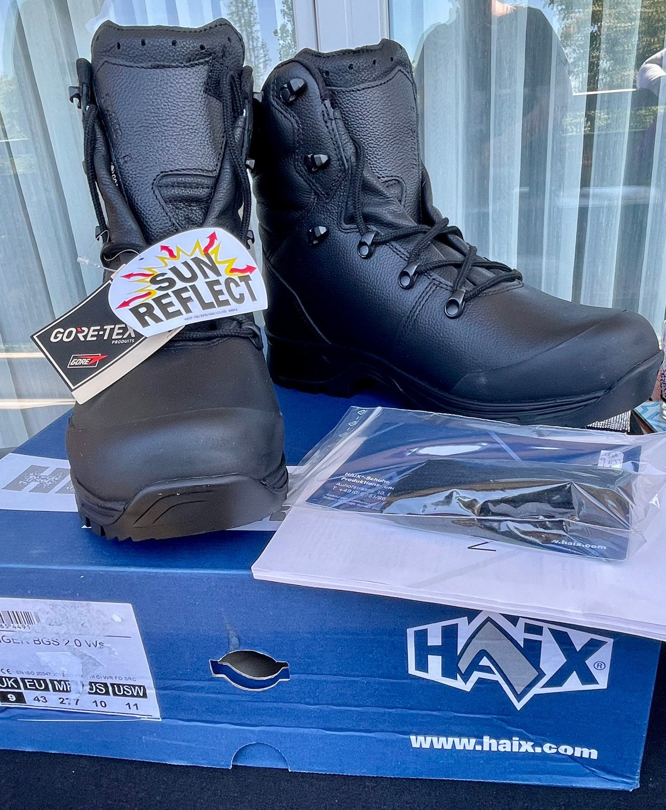 HAIX botinnes nieuw in doos/ maat 43, Kleding | Heren, Schoenen, Zwart, Nieuw, Wandelschoenen, Ophalen of Verzenden
