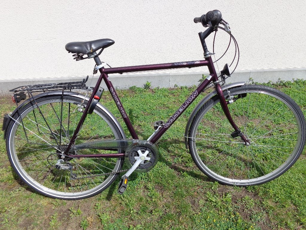 2 herenfietsen maat 57 en 61, Fietsen en Brommers, Gebruikt, Velgrem, Versnellingen, 57 tot 61 cm