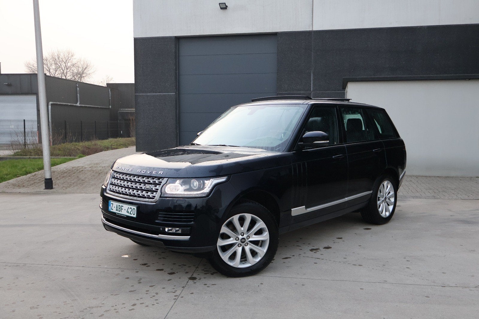 Range rover vogue 3.0 tdv6, Automaat, Euro 5, Zwart, Blauw