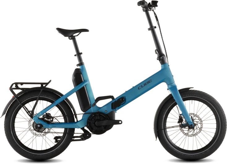 Vélo pliant à moteur central Bosch Cube Fold Hybrid Comfort, Vélos & Vélomoteurs, Vitesses, Comme neuf, Enlèvement, Totalement pliable