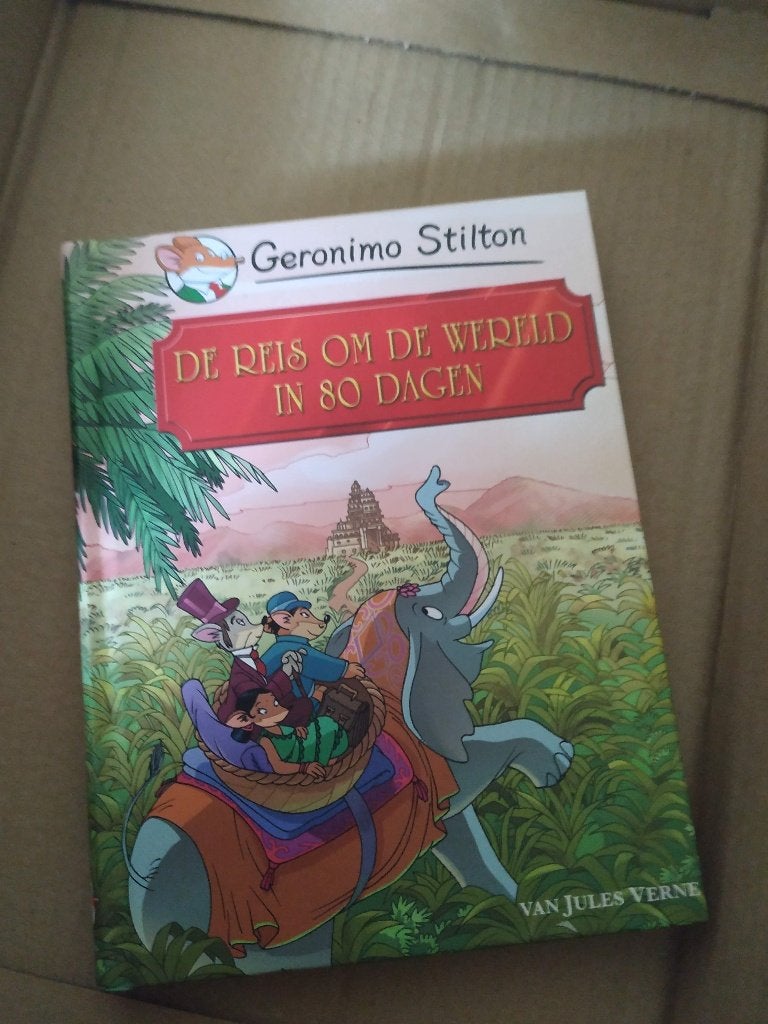 nieuw jeugd leesboek " de reis om de wereld in 80 dagen ", Boeken, Kinderboeken | Jeugd | onder 10 jaar, Nieuw, Ophalen of Verzenden