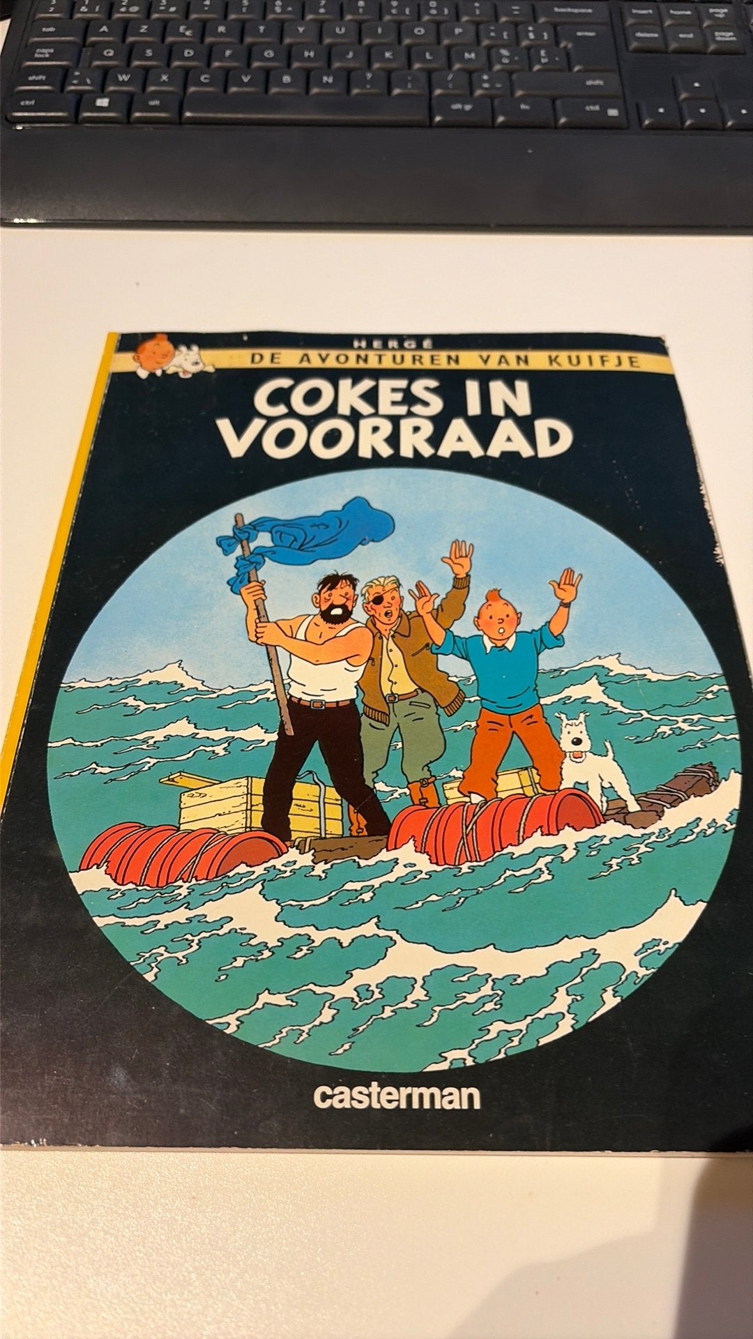 Kuifje - 18 - cokes in voorraad, Eén stripboek, Ophalen, Gelezen