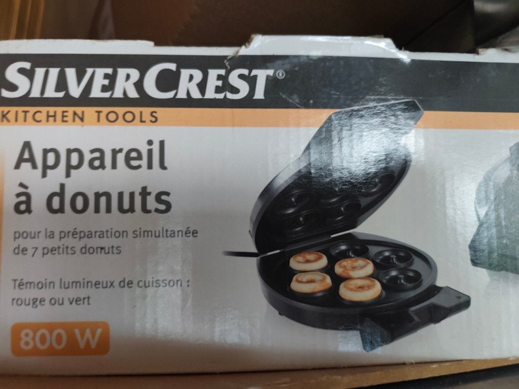 Appareil pour mini donuts, Enlèvement