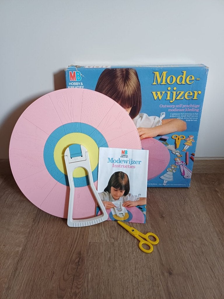 Modewijzer MB vintage, Kinderen en Baby's, Speelgoed | Educatief en Creatief, Ophalen, Gebruikt, Knutselen