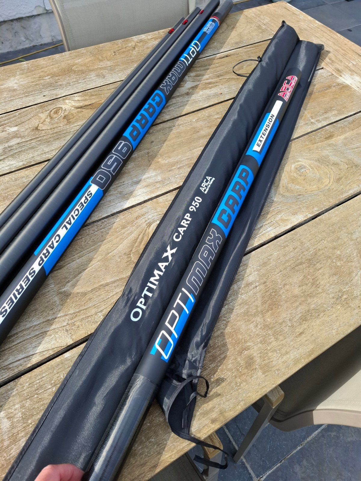 Arca Optimax Carp 950 nieuw, Watersport en Boten, Ophalen, Nieuw, Vaste hengel
