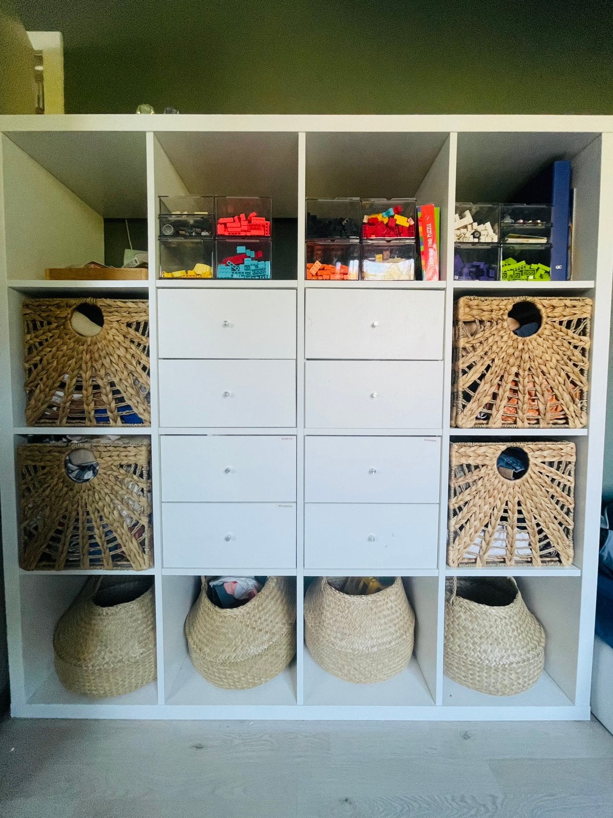 Ikea kallax kast 4x4, Enlèvement, Utilisé