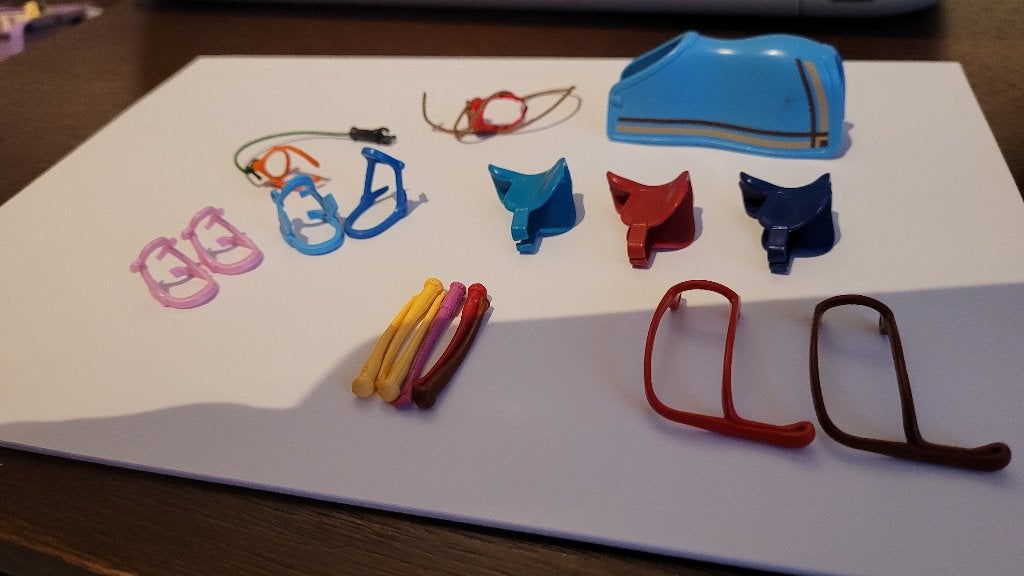 playmobil lot de pièces pour chevaux, Enlèvement ou Envoi, Utilisé, Pièces détachées, Figurines