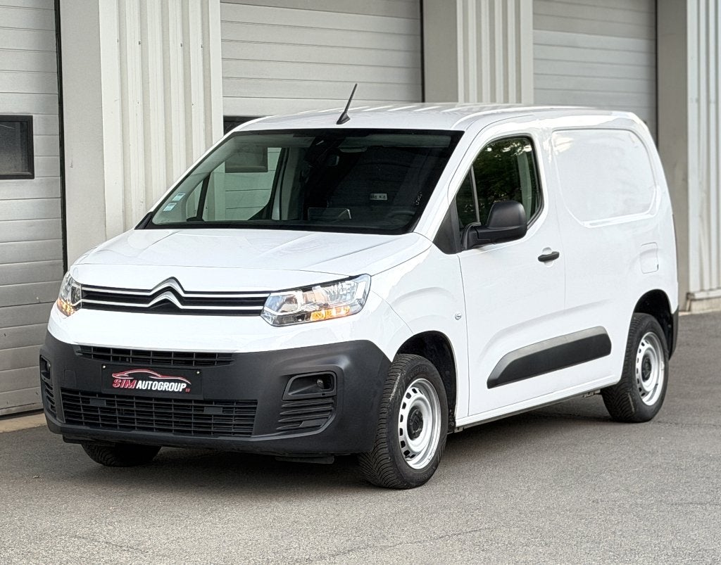 Citroen Berlingo 1.5 BlueHDi/3Zit/BTWCarplay/Airco/Pdc/Navi, Auto's, Monovolume, Euro 6, 4 cilinders, Wit