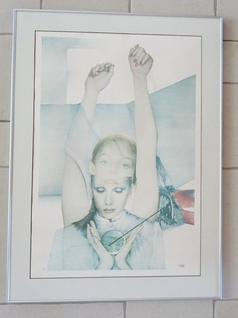 Pol Mara, Litho, e.a., femmes, 82 x 67 cm, Antiek en Kunst, Kunst | Litho's en Zeefdrukken, Gesigneerd, Ophalen, Personages en Fantasiefiguren