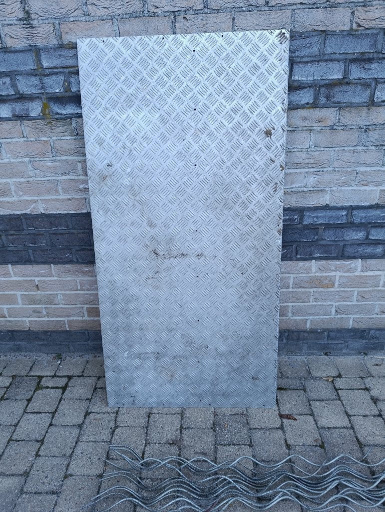 ijzeren plaat, Doe-het-zelf en Bouw, Ophalen, Gebruikt