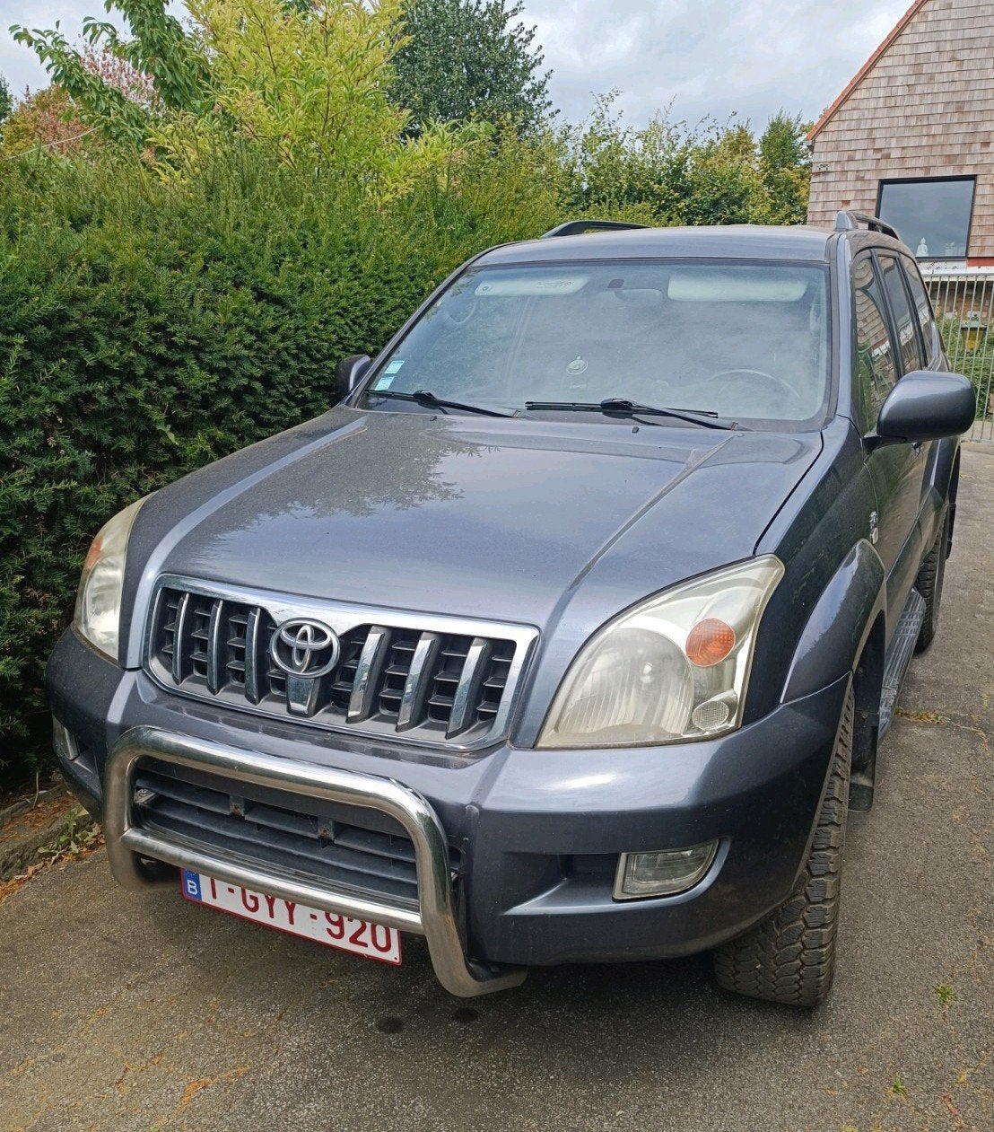 Toyota Landcruiser prado 120 lichte vracht, Auto's, 2800 kg, Leder, Particulier, 2 zetels