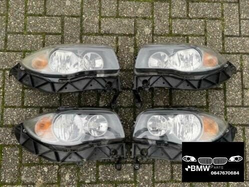 Koplamp links rechts Bmw 1-Serie E81 E82 E87 E88 LCI, Gebruikt, -, -, Ophalen of Verzenden
