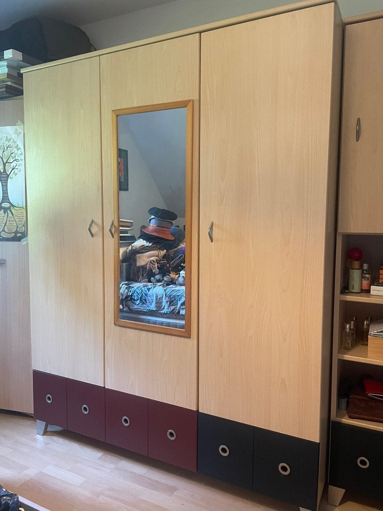 Chambre enfant/ado complète Emdeka - armoires, bureaux, Enlèvement, Comme neuf, Garçon ou Fille