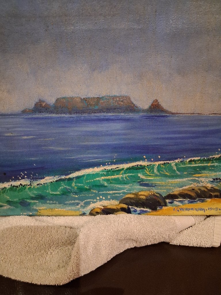 Vue sur la mer, Enlèvement, Peint à la main