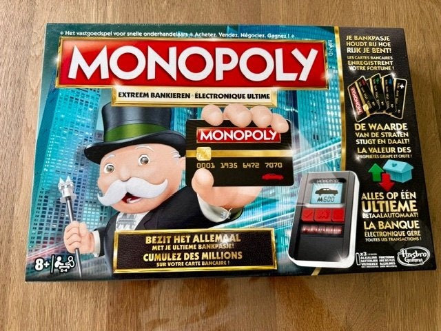 Monopoly Extreem Bankieren – Ongebruikt & Compleet!, Ophalen of Verzenden, Nieuw