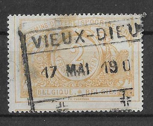 Belgische postzegels  -   TR 14, Postzegels en Munten, Verzenden, Gestempeld
