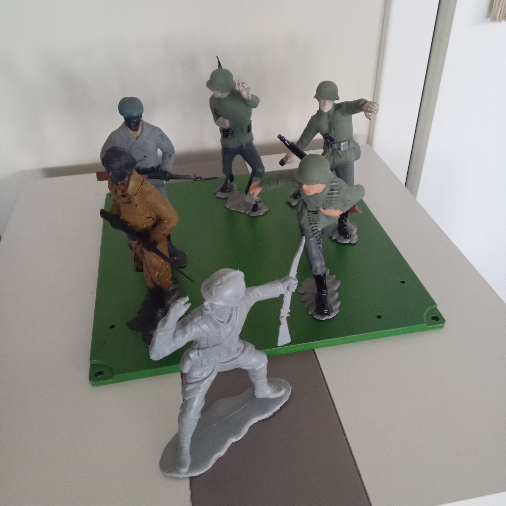 LOT DE FIGURINES MARX TOYS 1/6, ?, Envoi