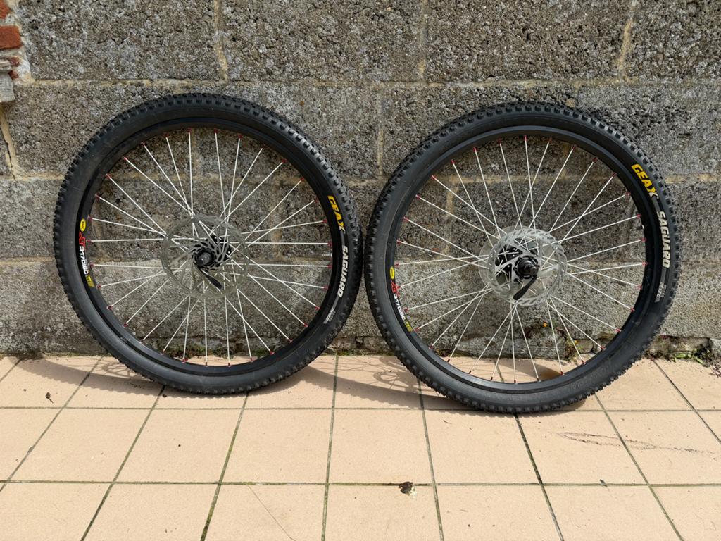 Paire de roues de vélo de montagne Mavic MX317 Disc 26 », Enlèvement, Comme neuf, Mountainbike