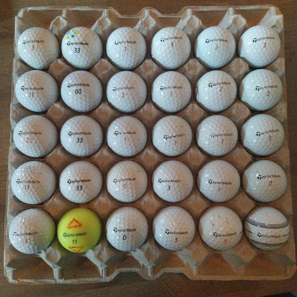 Balles de golf TaylorMade, Enlèvement, Utilisé, Balle(s), Autres marques