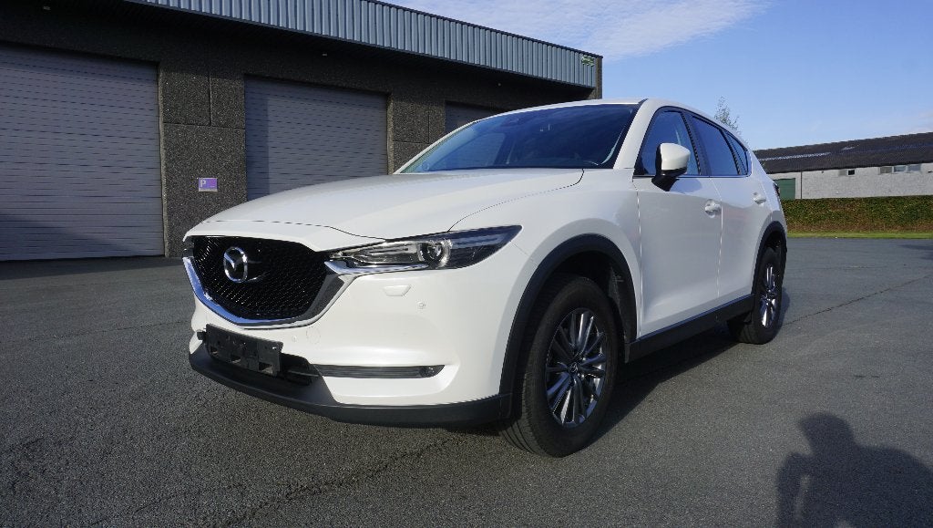 Mazda CX-5 Premium Automaat 138dKm Opties - Werkelijk NIEUW, Stof, 4 cilinders, Wit, 120 kW