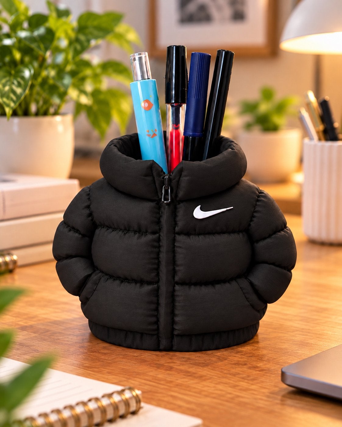 Black Nike Puffer Jacket Pen Holder, Verzenden, Nieuw