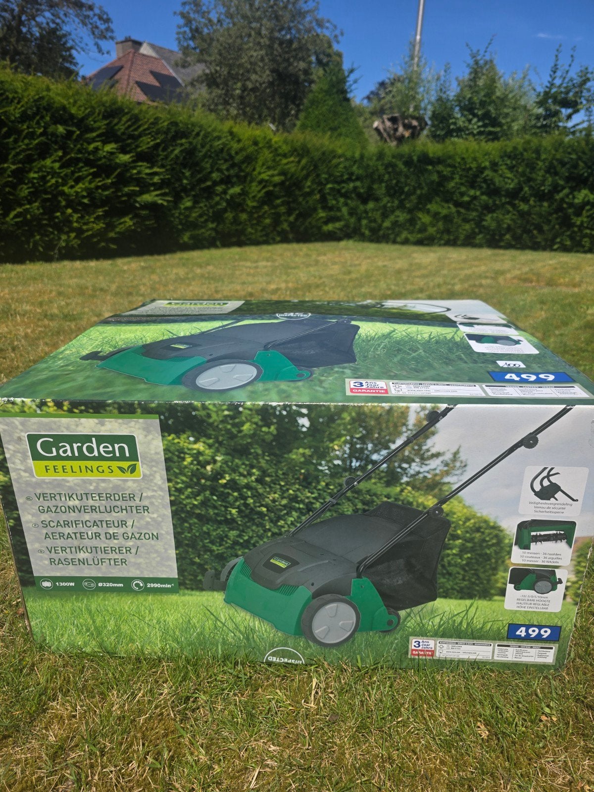 Verticuteur machine elektrisch, Tuin en Terras, Ophalen