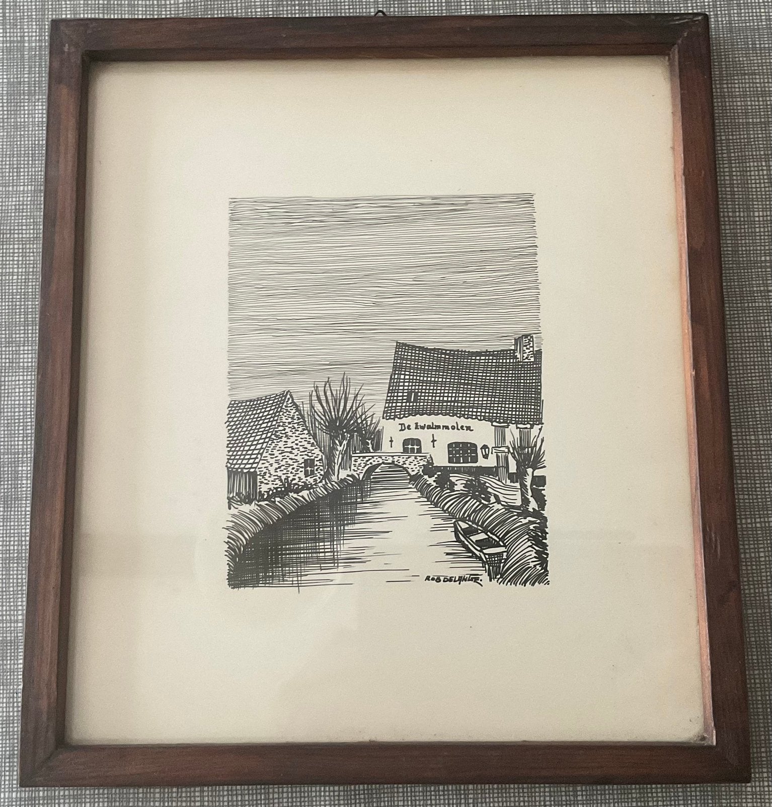 Œuvre de Rob Delange 'Zwalmmolen ', Enlèvement
