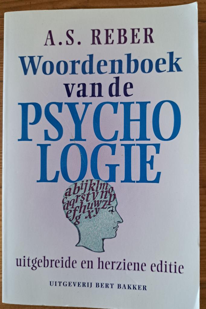 Woordenboek van de psychologie, Ophalen of Verzenden, Zo goed als nieuw