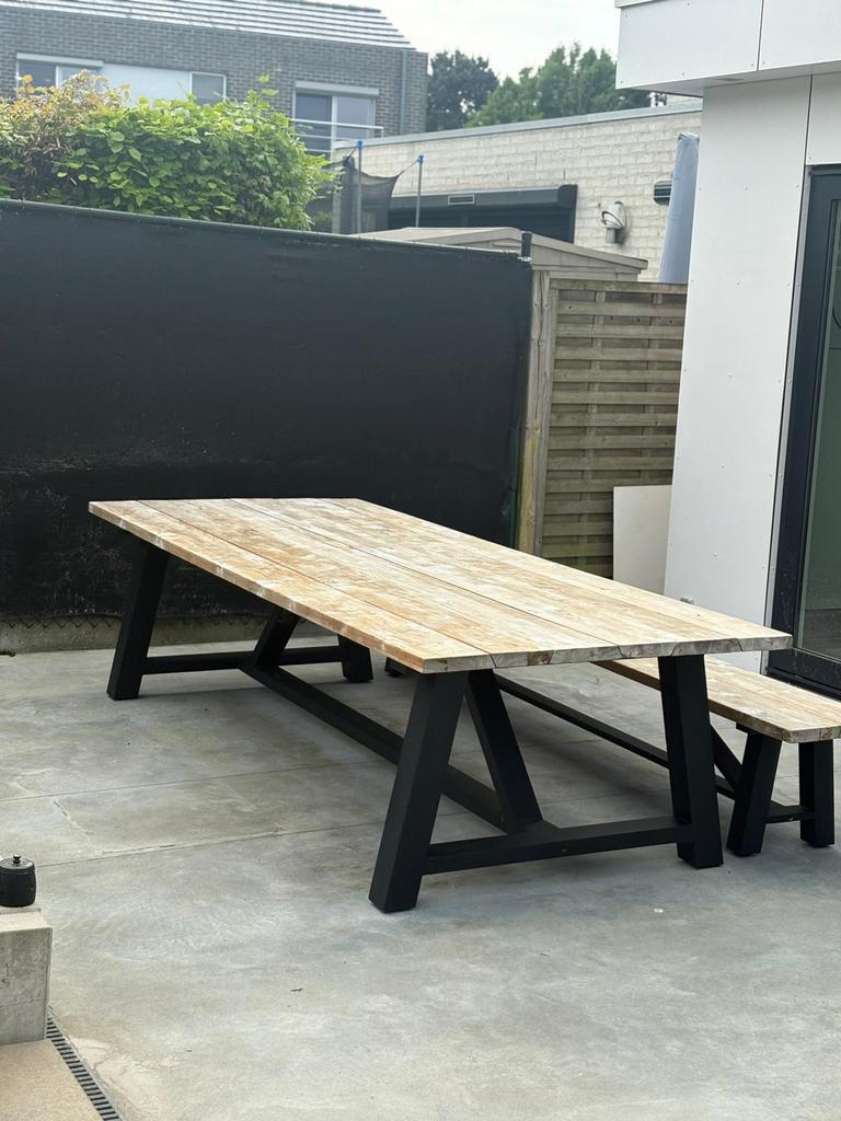 Tafel Provence 300 cm x 120 cm - UITSTEKENDE STAAT, Tuin en Terras, Ophalen, Zo goed als nieuw