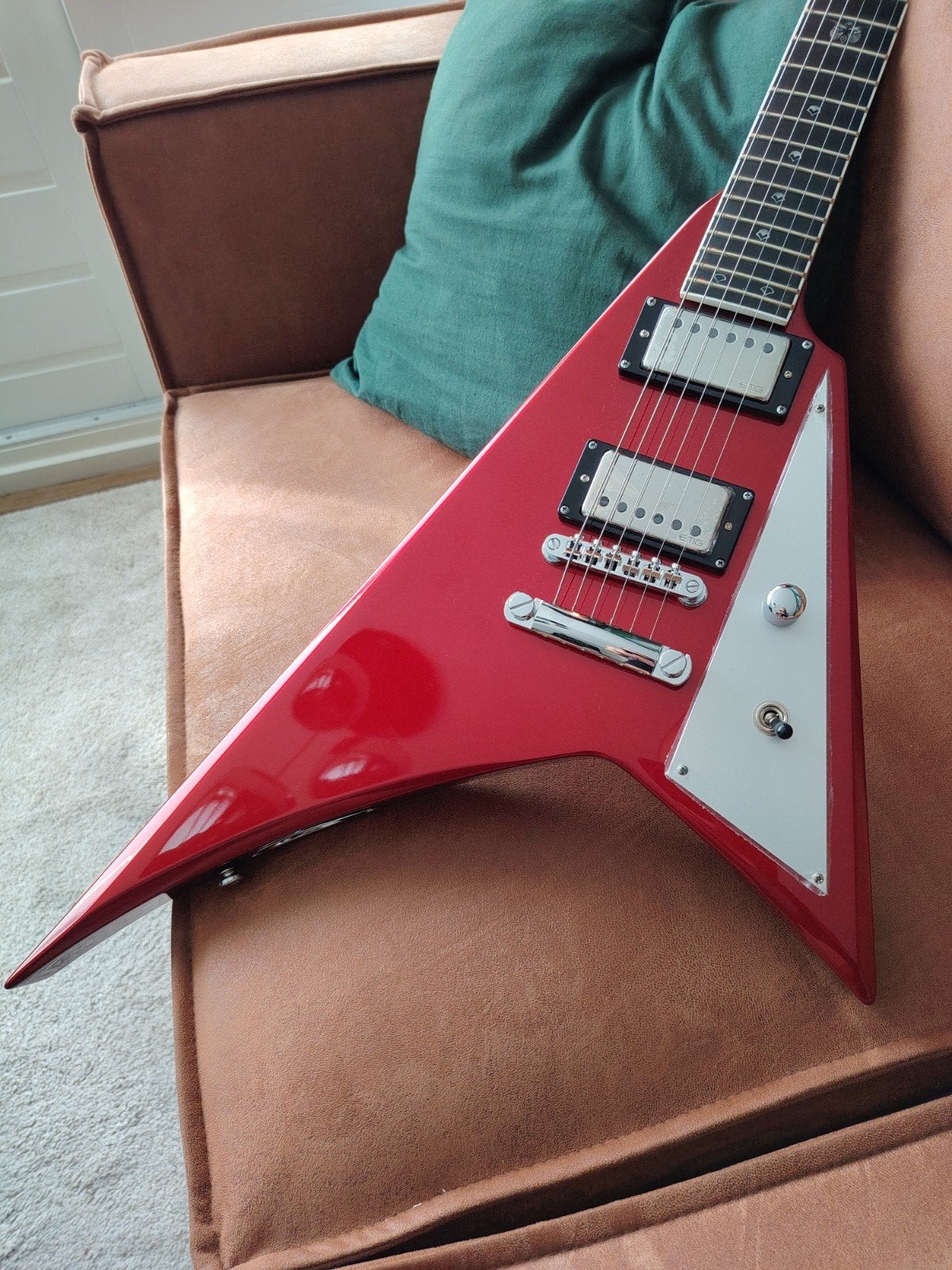 Kramer V Charlie Parra Vanguard, Enlèvement, Comme neuf, Solid body, Epiphone