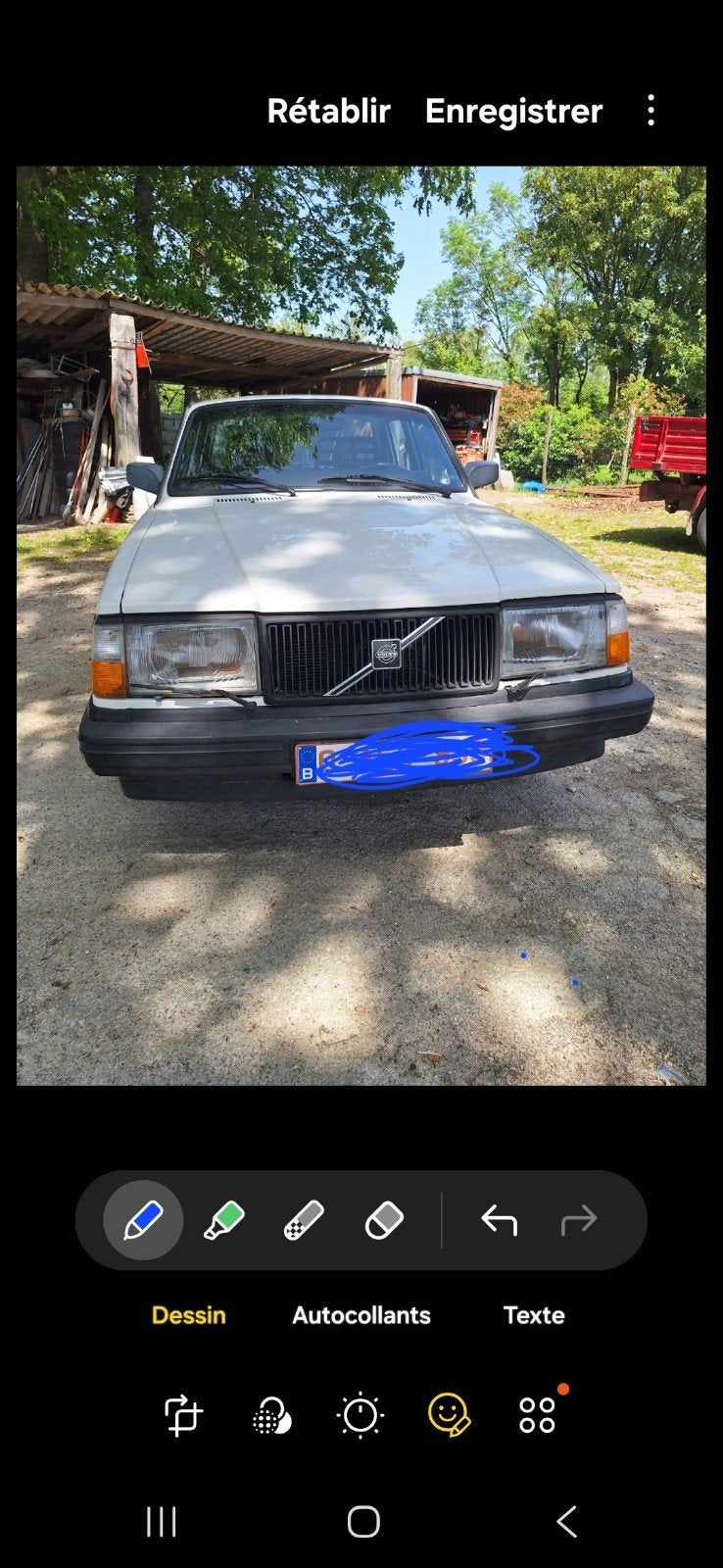 Ancêtre Volvo 240GL, Auto's, Volvo, Particulier, Benzine, Te koop